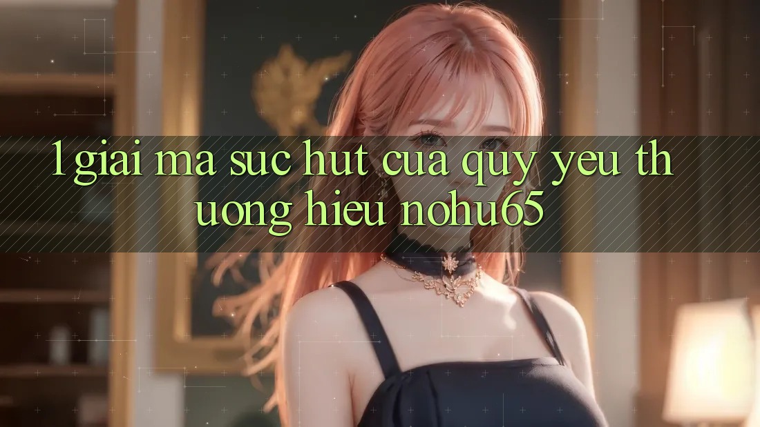 1. Giải Mã Sức Hút Của Quý yêu thương Hiệu nohu65 1. Giải Mã Sức Hút Của Quý yêu thương Hiệu nohu65