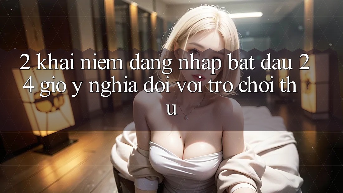 2. Khái Niệm “Đăng Nhập Bắt đầu 24 Giờ” - Ý Nghĩa Đối Với Trò chơi Thủ