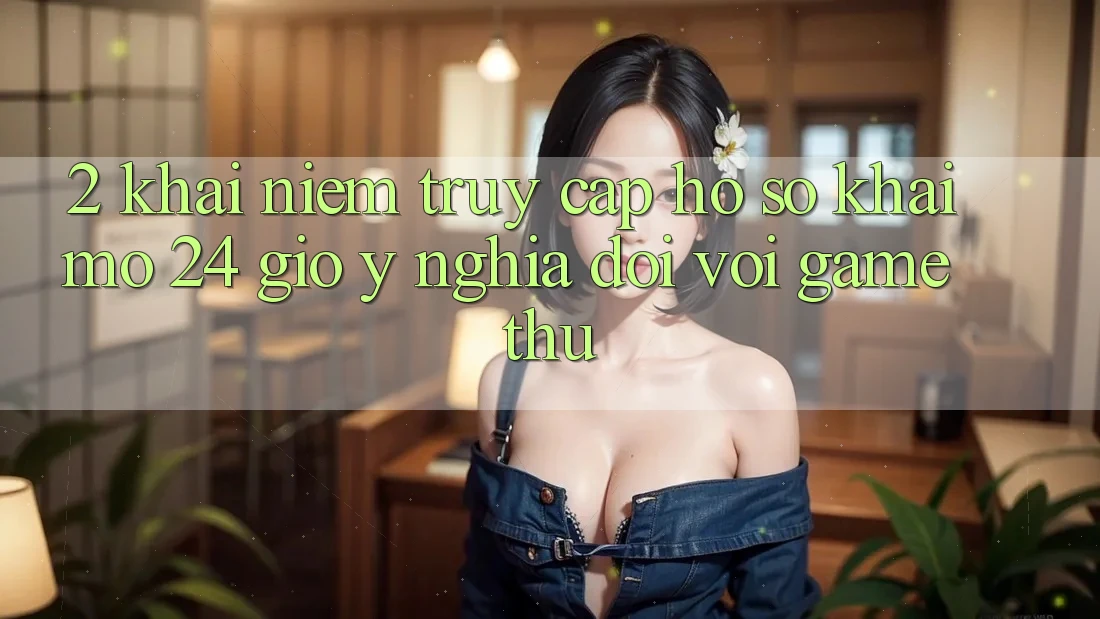 2. Khái Niệm “Truy cập hồ sơ Khai mở 24 Giờ” - Ý Nghĩa Đối Với Game Thủ