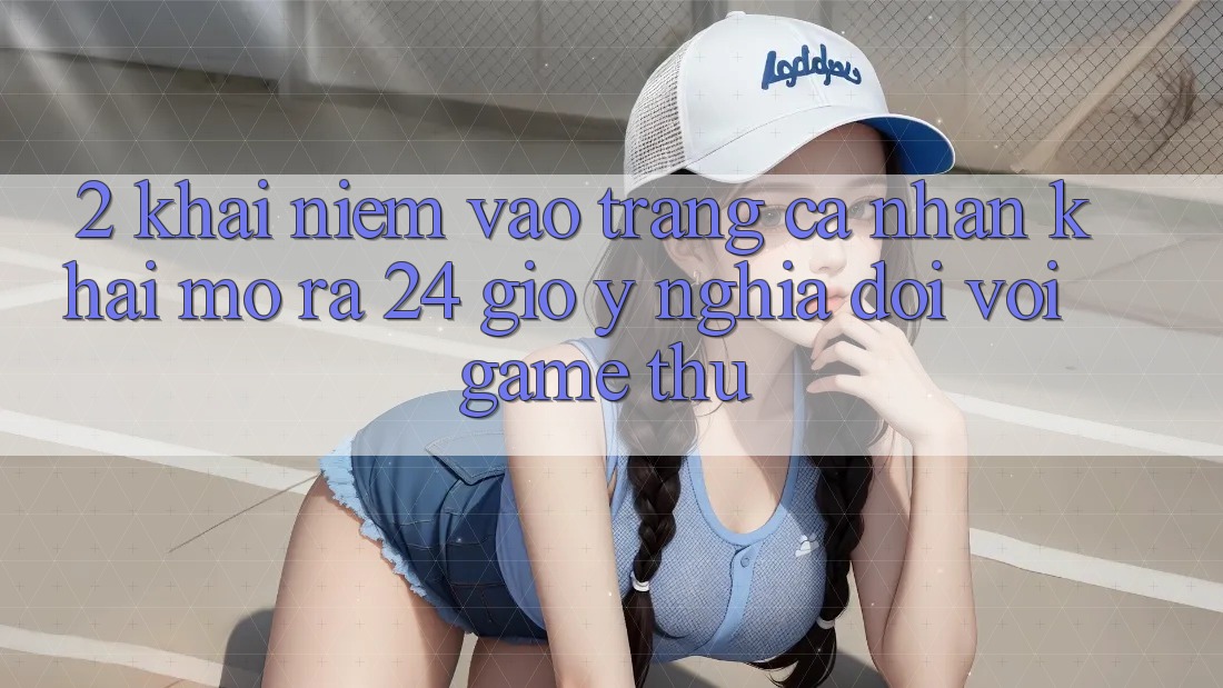 2. Khái Niệm “Vào trang cá nhân Khai mở ra 24 Giờ” - Ý Nghĩa Đối Với Game Thủ 2. Khái Niệm “Vào trang cá nhân Khai mở ra 24 Giờ” - Ý Nghĩa Đối Với Game Thủ