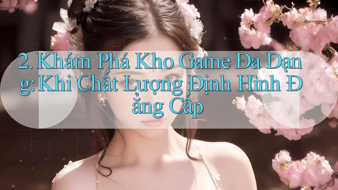 2. Khám Phá Kho Game Đa Dạng: Khi Chất Lượng Định Hình Đẳng Cấp