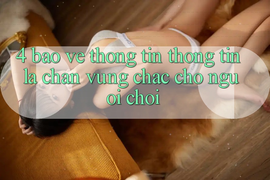 4. Bảo vệ thông tin Thông Tin - Lá Chắn Vững Chắc Cho Người Chơi 4. Bảo vệ thông tin Thông Tin - Lá Chắn Vững Chắc Cho Người Chơi