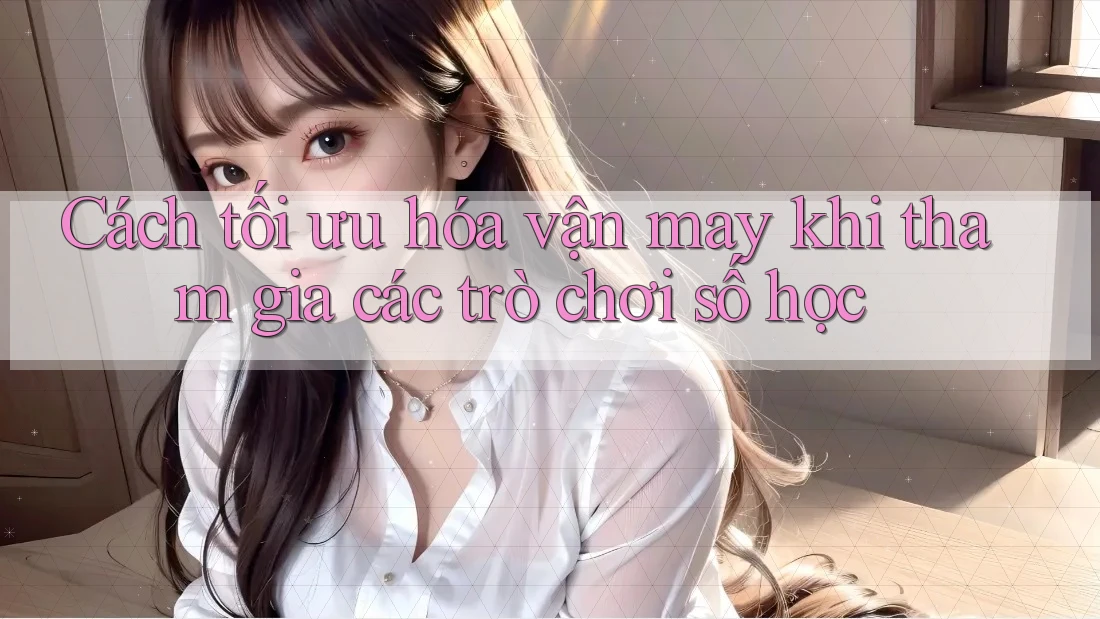 Cách tối ưu hóa vận may khi tham gia các trò chơi số học