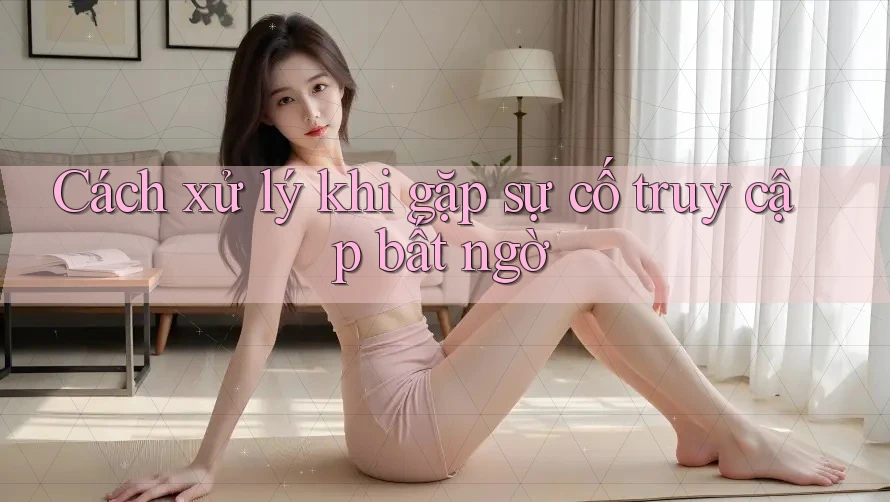 Cách xử lý khi gặp sự cố truy cập bất ngờ