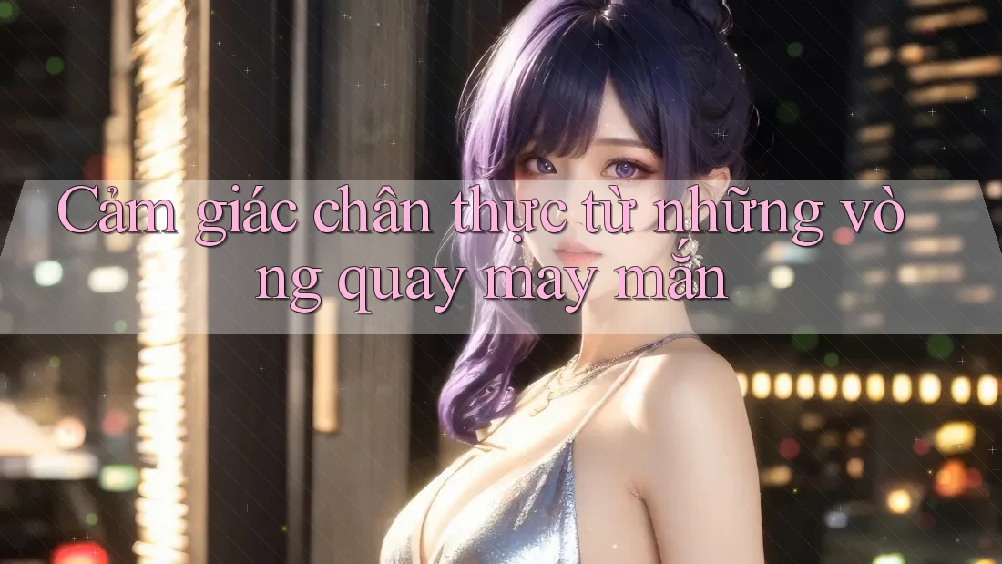 Cảm giác chân thực từ những vòng quay may mắn Cảm giác chân thực từ những vòng quay may mắn