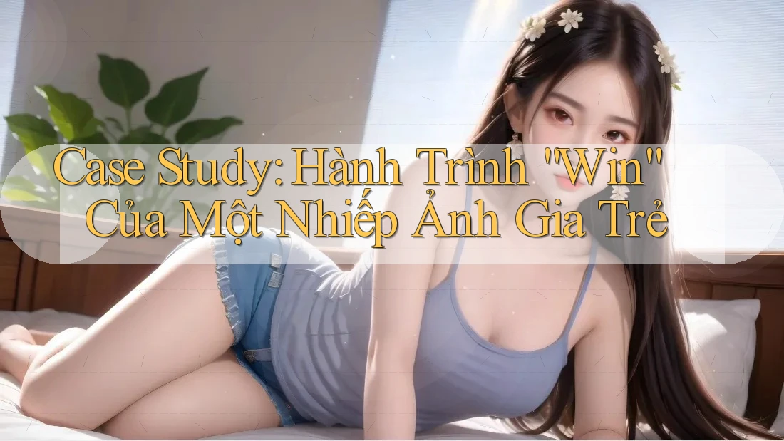 Case Study: Hành Trình “Win” Của Một Nhiếp Ảnh Gia Trẻ