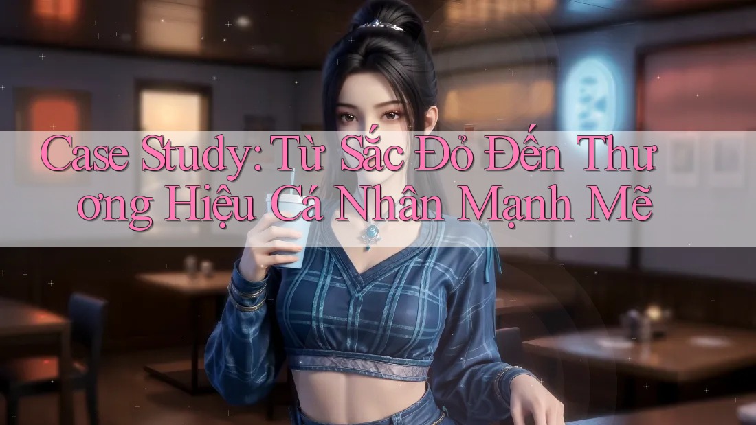 Case Study: Từ Sắc Đỏ Đến Thương Hiệu Cá Nhân Mạnh Mẽ Case Study: Từ Sắc Đỏ Đến Thương Hiệu Cá Nhân Mạnh Mẽ