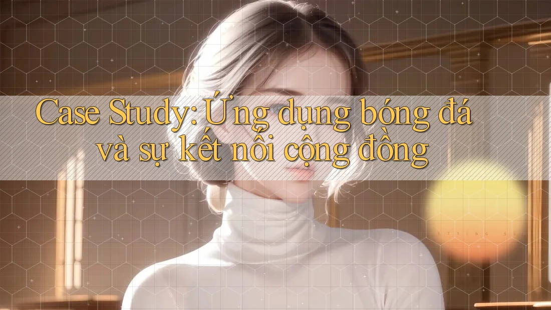 Case Study: Ứng dụng bóng đá và sự kết nối cộng đồng