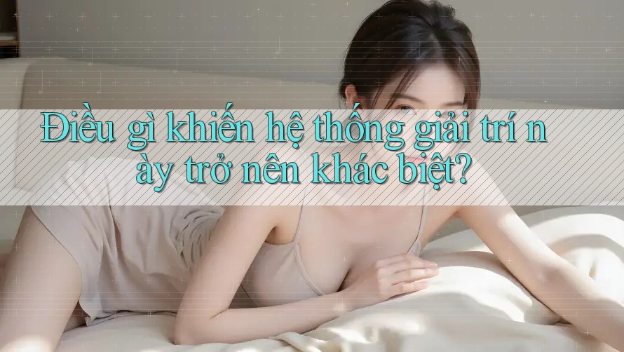Điều gì khiến hệ thống giải trí này trở nên khác biệt? Điều gì khiến hệ thống giải trí này trở nên khác biệt?