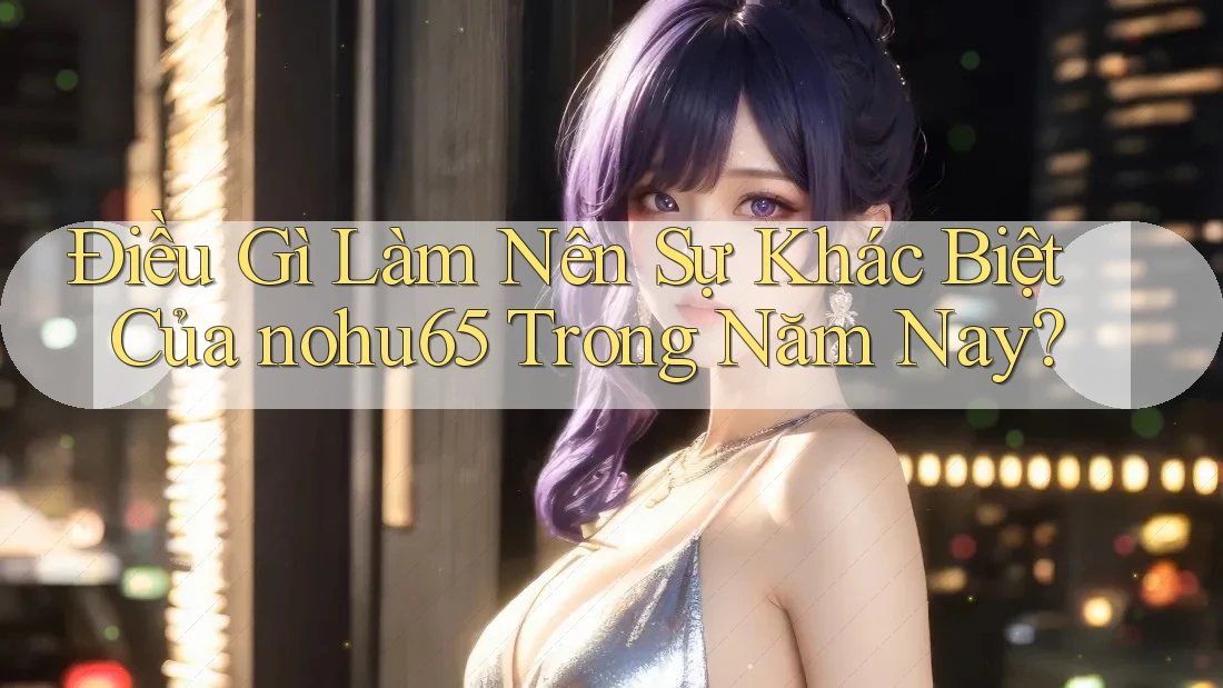 Điều Gì Làm Nên Sự Khác Biệt Của nohu65 Trong Năm Nay? Điều Gì Làm Nên Sự Khác Biệt Của nohu65 Trong Năm Nay?