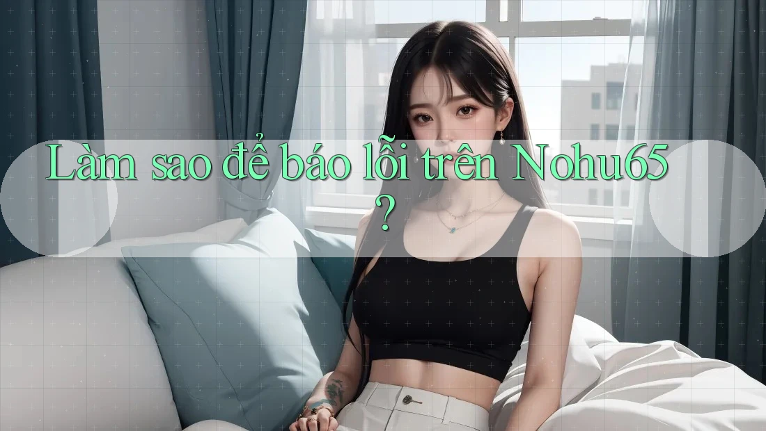 Làm sao để báo lỗi trên Nohu65?