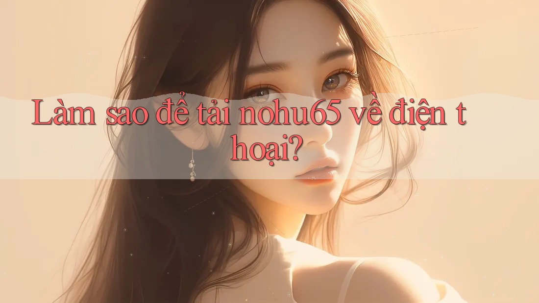 Làm sao để tải nohu65 về điện thoại? Làm sao để tải nohu65 về điện thoại?