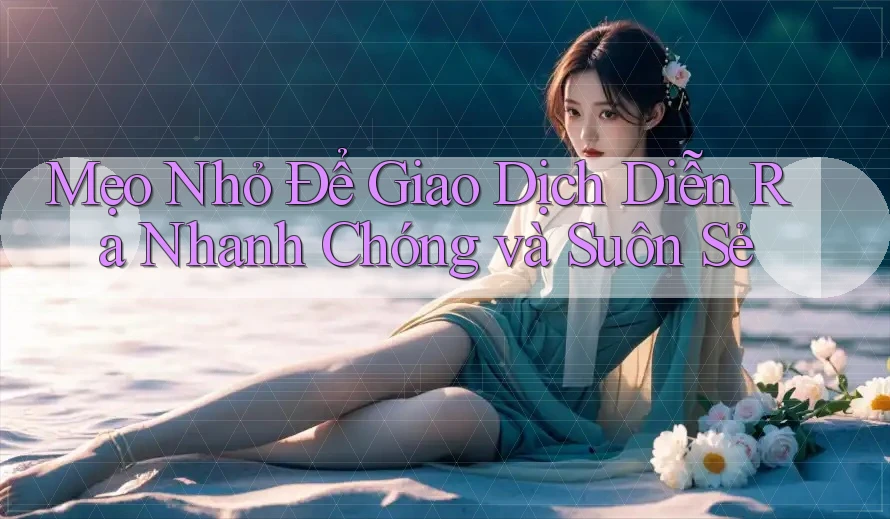 Mẹo Nhỏ Để Giao Dịch Diễn Ra Nhanh Chóng và Suôn Sẻ Mẹo Nhỏ Để Giao Dịch Diễn Ra Nhanh Chóng và Suôn Sẻ
