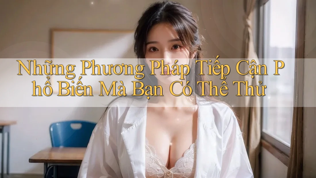 Những Phương Pháp Tiếp Cận Phổ Biến Mà Bạn Có Thể Thử