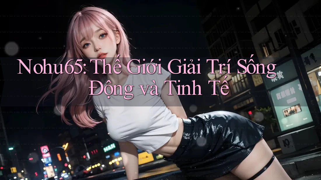 Nohu65: Thế Giới Giải Trí Sống Động và Tinh Tế
