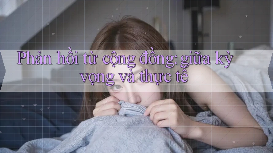 Phản hồi từ cộng đồng: giữa kỳ vọng và thực tế