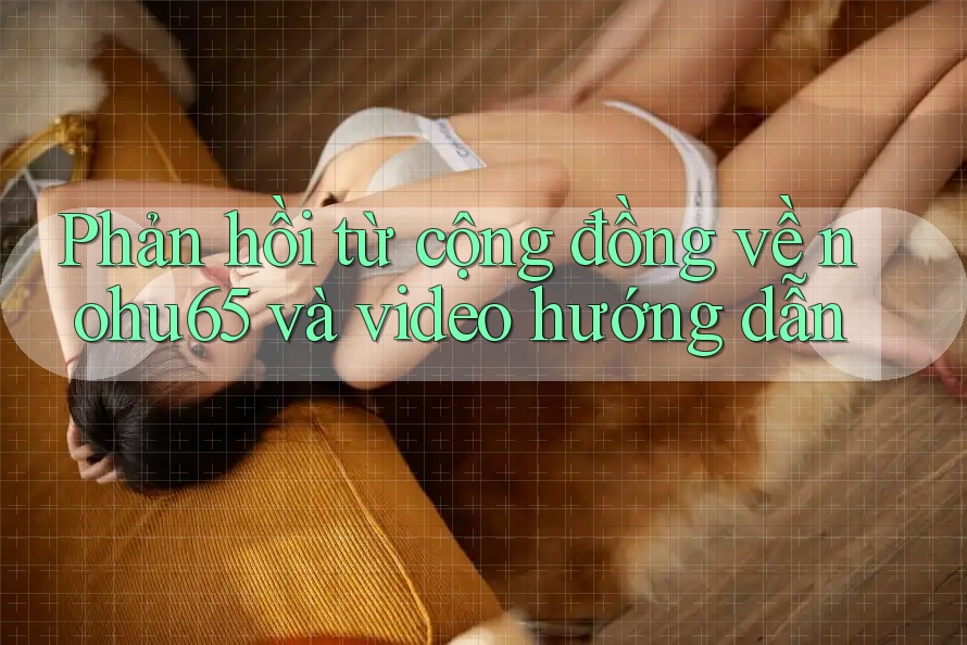 Phản hồi từ cộng đồng về nohu65 và video hướng dẫn Phản hồi từ cộng đồng về nohu65 và video hướng dẫn