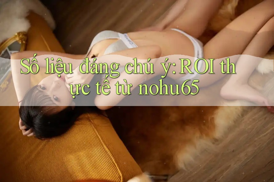 Số liệu đáng chú ý: ROI thực tế từ nohu65 Số liệu đáng chú ý: ROI thực tế từ nohu65