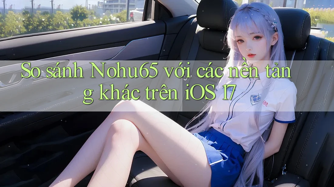 So sánh Nohu65 với các nền tảng khác trên iOS 17