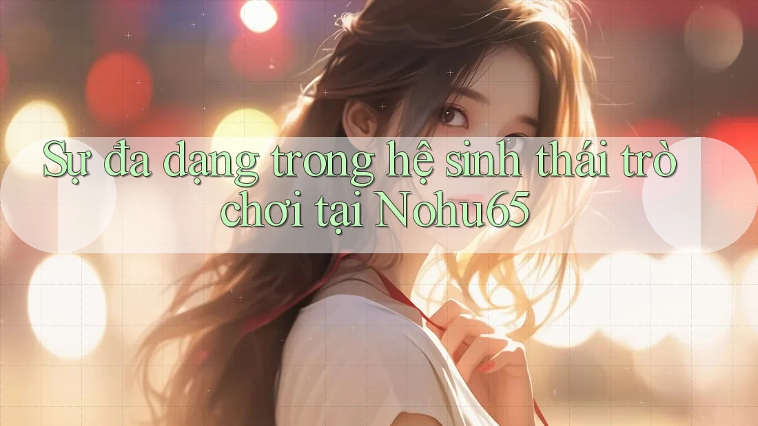 Sự đa dạng trong hệ sinh thái trò chơi tại Nohu65 Sự đa dạng trong hệ sinh thái trò chơi tại Nohu65