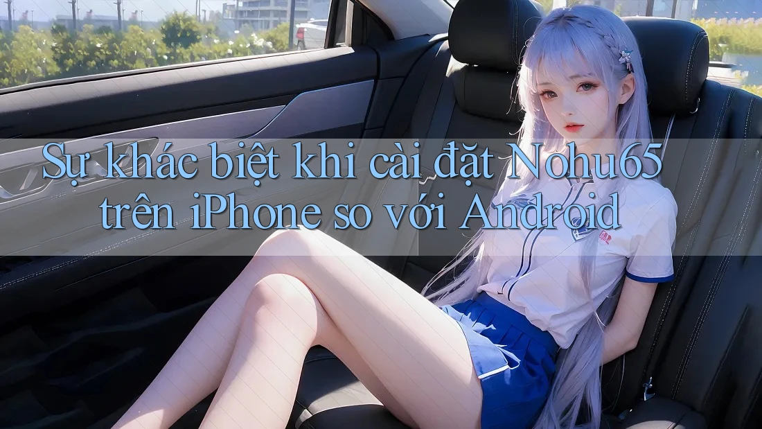 Sự khác biệt khi cài đặt Nohu65 trên iPhone so với Android