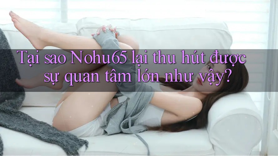 Tại sao Nohu65 lại thu hút được sự quan tâm lớn như vậy?