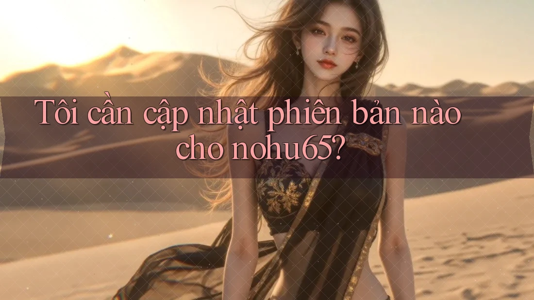 Tôi cần cập nhật phiên bản nào cho nohu65? Tôi cần cập nhật phiên bản nào cho nohu65?