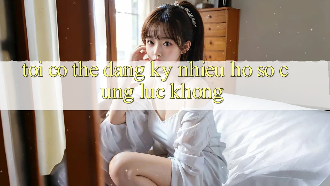 Tôi có thể đăng ký nhiều hồ sơ cùng lúc không?