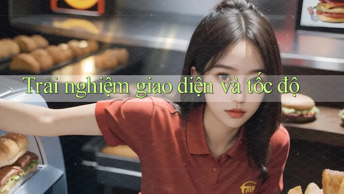 Trải nghiệm giao diện và tốc độ Trải nghiệm giao diện và tốc độ
