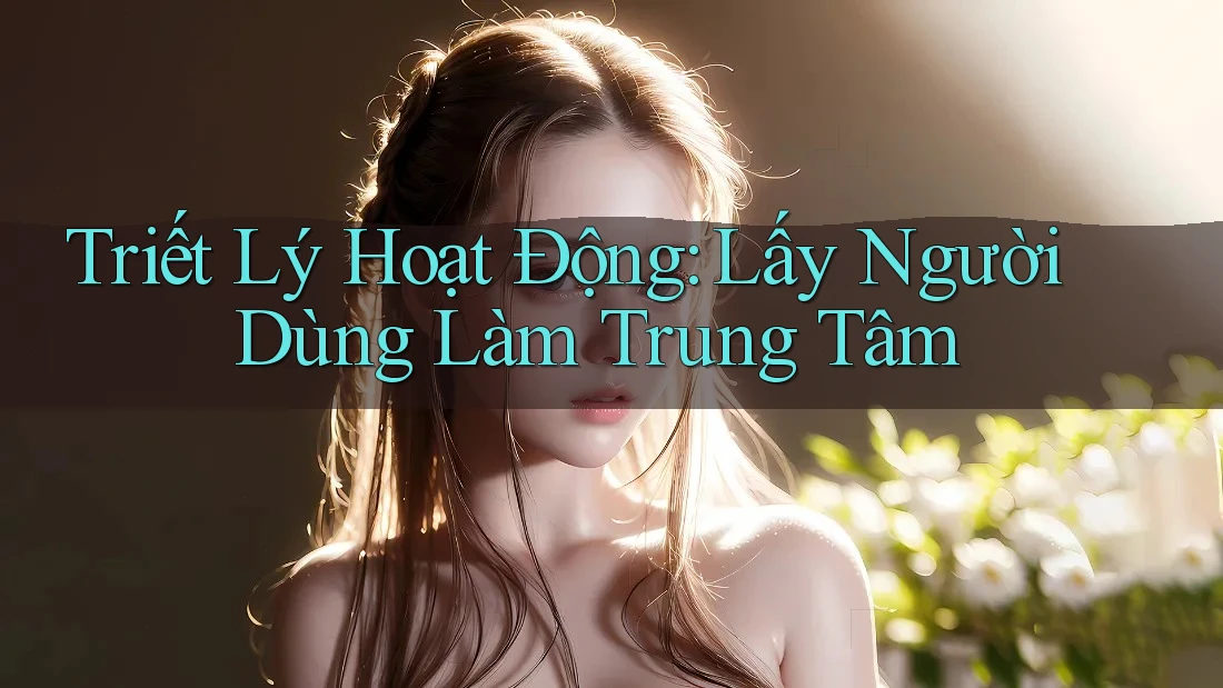 Triết Lý Hoạt Động: Lấy Người Dùng Làm Trung Tâm Triết Lý Hoạt Động: Lấy Người Dùng Làm Trung Tâm