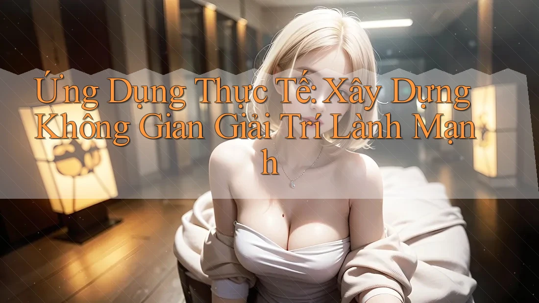 Ứng Dụng Thực Tế: Xây Dựng Không Gian Giải Trí Lành Mạnh