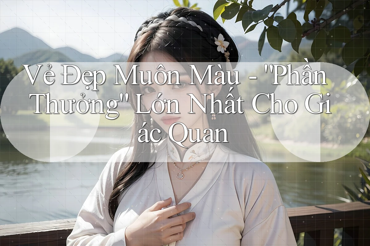 Vẻ Đẹp Muôn Màu - “Phần Thưởng” Lớn Nhất Cho Giác Quan