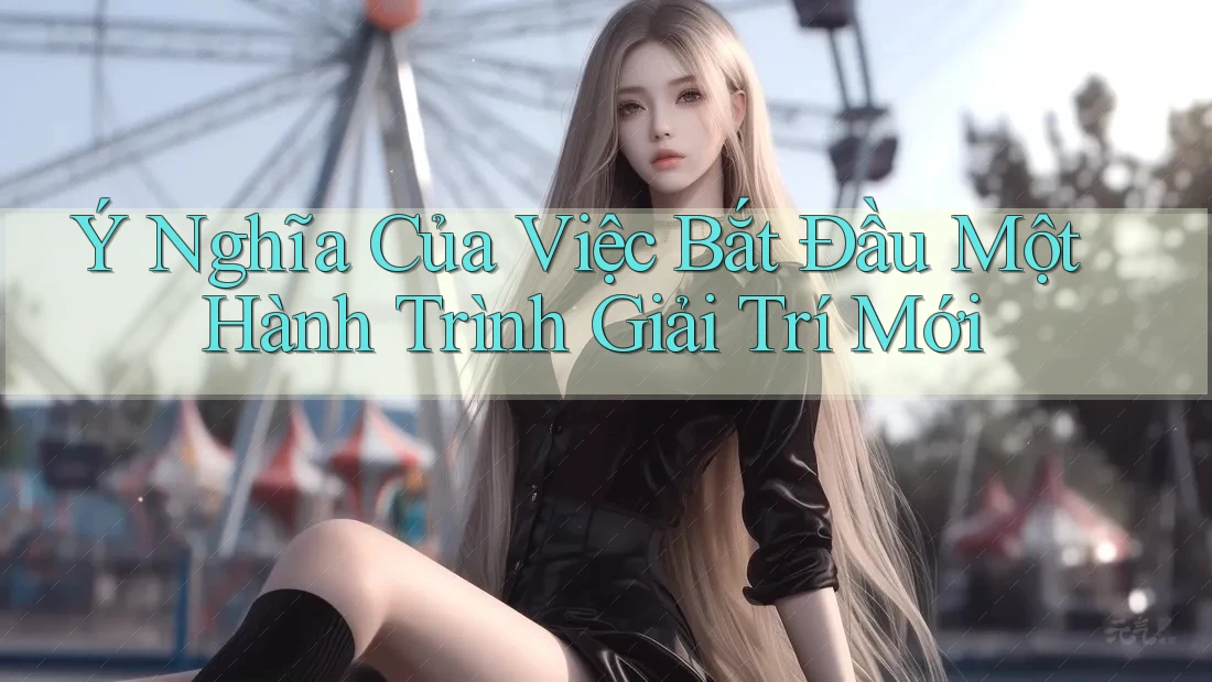 Ý Nghĩa Của Việc Bắt Đầu Một Hành Trình Giải Trí Mới Ý Nghĩa Của Việc Bắt Đầu Một Hành Trình Giải Trí Mới