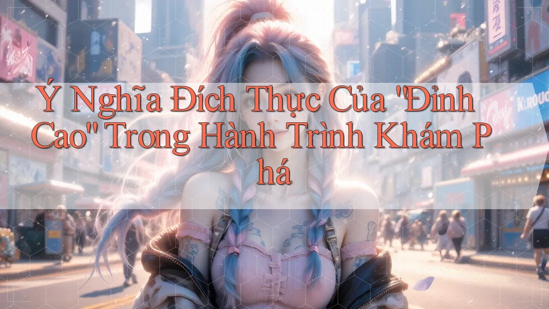 Ý Nghĩa Đích Thực Của “Đỉnh Cao” Trong Hành Trình Khám Phá Ý Nghĩa Đích Thực Của “Đỉnh Cao” Trong Hành Trình Khám Phá
